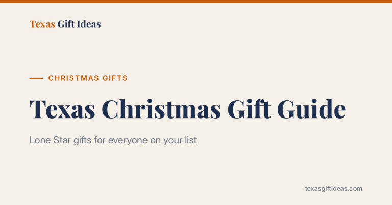 Texas Christmas Gift Guide: Lone Star Gifts for Everyone on Your List