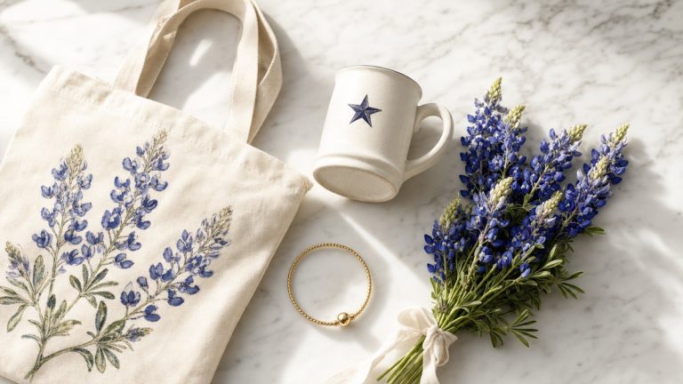Texas Gifts for Women: Totes, Mugs & Bluebonnet Finds She’ll Adore